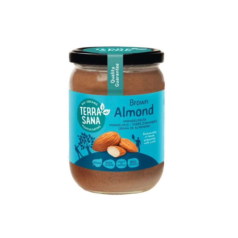 Crema almendras tostadas terrasana 500 g