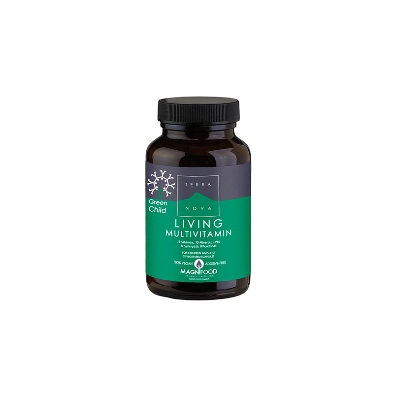 Multivitaminico vivo infantil terranova 100 cap