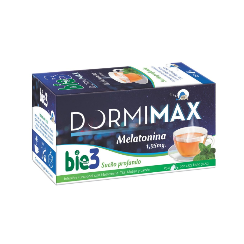 Bie 3 dormimax melatonina 1.95 mg 25 f
