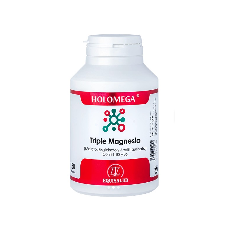 Holomega triple magnesio equisalud 180 capsulas