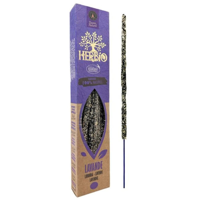Incienso lavanda herbio ecocert varillas 20 g