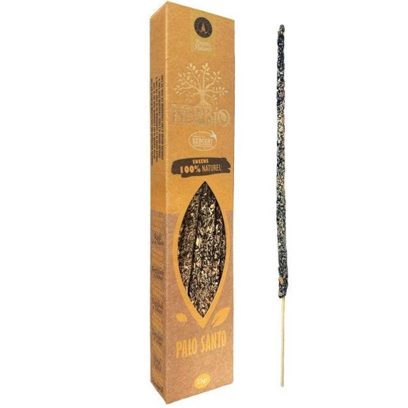 Incienso palo santo herbio ecocert varillas 20 g