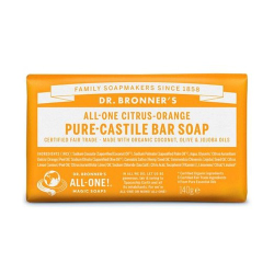 Jabon citrus orange dr bronners 140 g