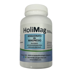 Holimag bisglicinato magnesio holilaf 120 cap