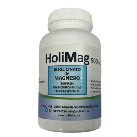 Holimag bisglicinato magnesio holilaf 120 cap
