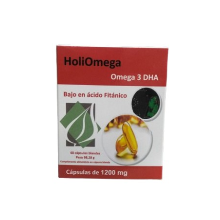 Holiomega omega 3 dha 60 cap