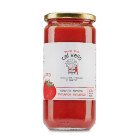 Tomate triturado cal valls eco 670 g