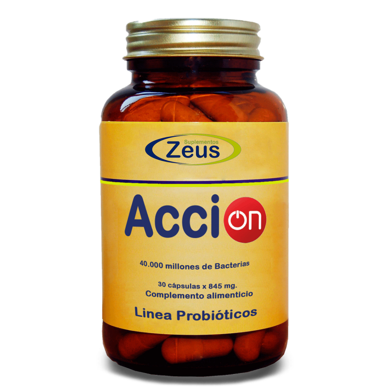 Accion probioticos zeus 30 cap
