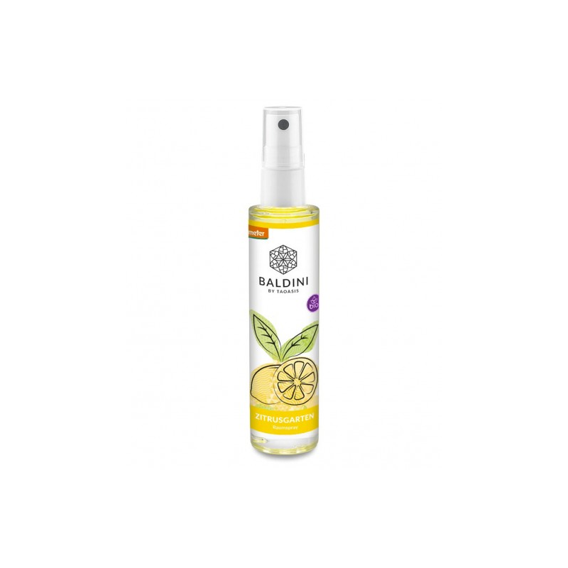 Ambientador jardin citrico bio spray taoasis