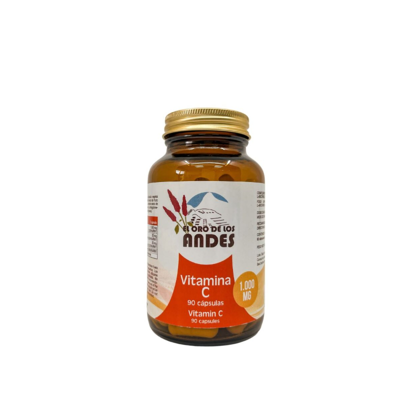 Vitamina c el oro de los andes 1000 mg 90 cap
