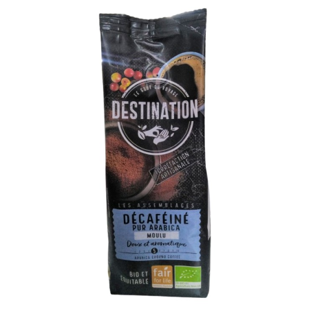 Cafe destination arabica descafeinado molido