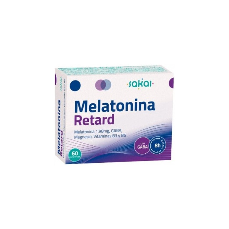 Melatonina retard sakai 60 comp