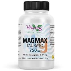 Magmax taurato vbyotics 750 mg 120 cap