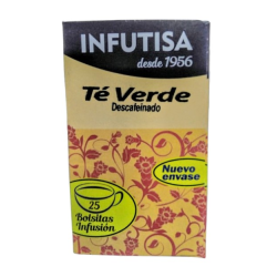 Infutisa te verde descafeinado 25 bolsitas