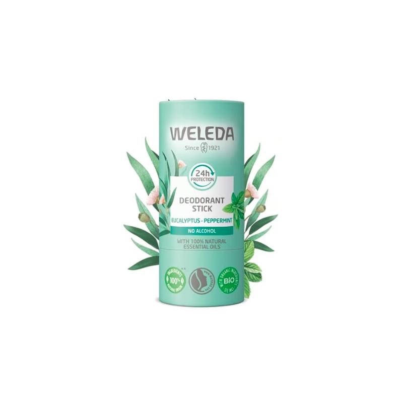 Desodorante stick eucalipto menta weleda 50 g