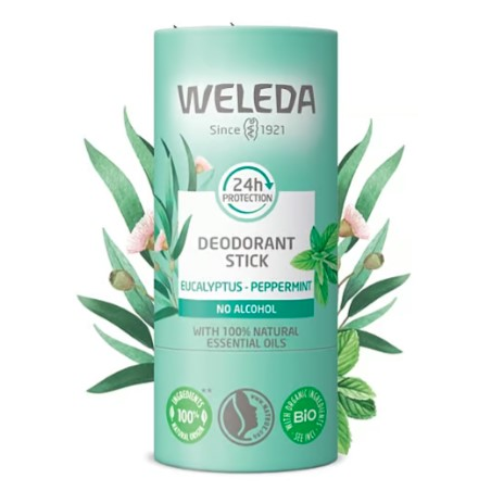 Desodorante stick eucalipto menta weleda 50 g