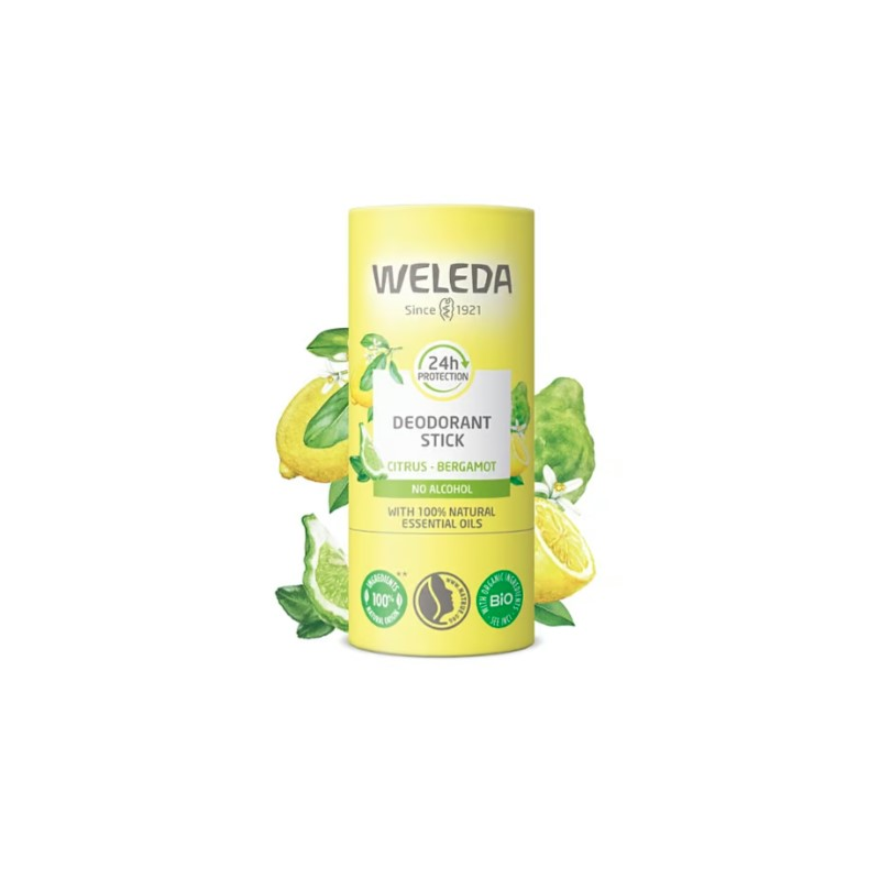 Desodorante stick citrus bergamota weleda 50 g