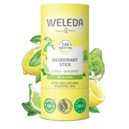 Desodorante stick citrus bergamota weleda 50 g