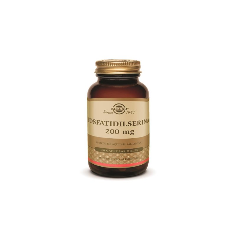 Fosfatidilserina solgar 200 mg 60 cap