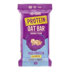 Barrita protein oat bar almendra anacardo iswari