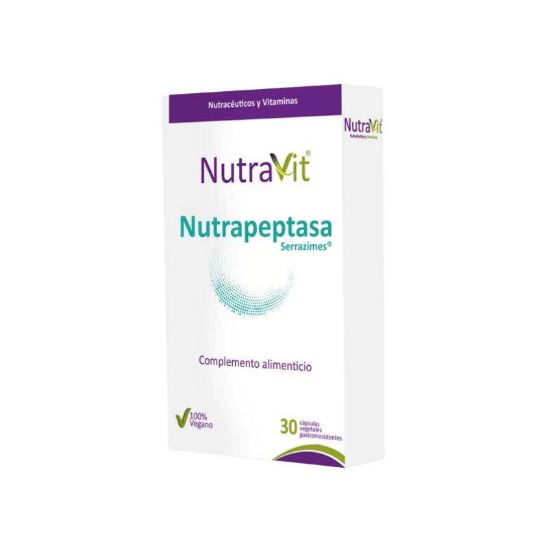 Nutrapeptasa serrazimes nutravit 30 capsulas
