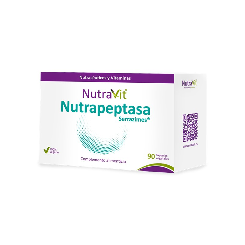 Nutrapeptasa serrazimes nutravit 90 capsulas