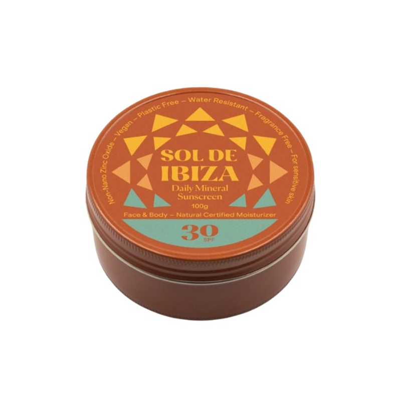 Sol de ibiza crema solar spf 30 lata 100 g