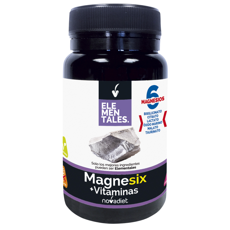 Magnesix + vitaminas elementales novadiet 60 comp