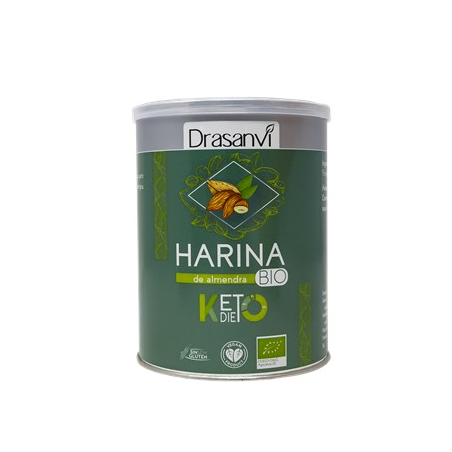 Harina almendra bio keto diet drasanvi 375 g