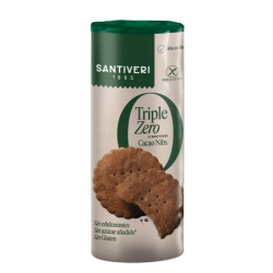 Galletas triple zero cacao nibs santiveri 210 g