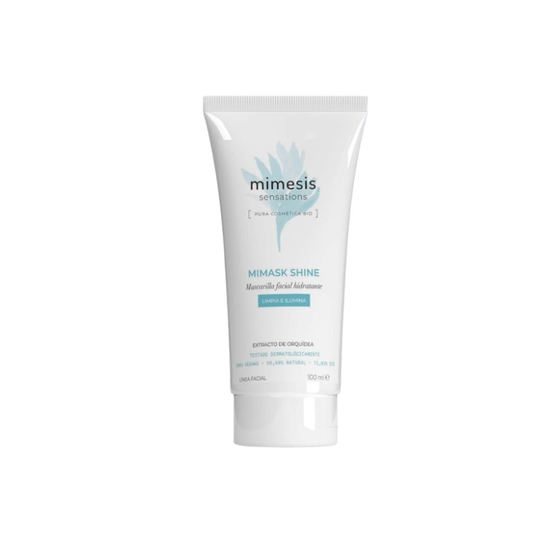 Mascarilla facial hidratante mimask shine mimesis