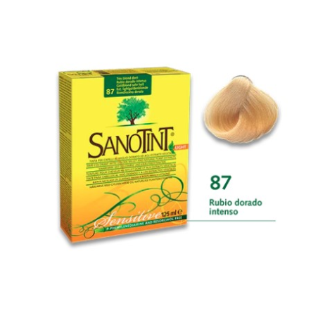 Sanotint sensitive nº 87 rubio dorado intenso