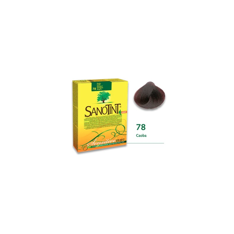 Sanotint sensitive nº 78 caoba