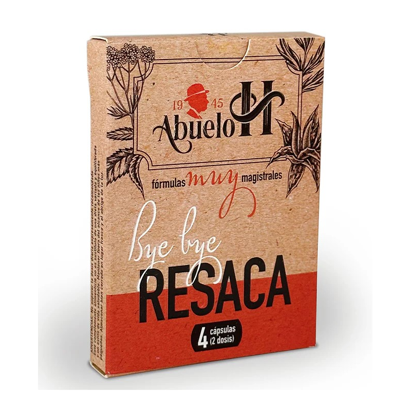 Bye bye resaca 4 capsulas abuelo h