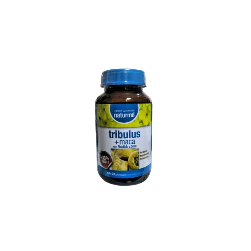 Tribulus + maca naturmil 60+20 comprimidos