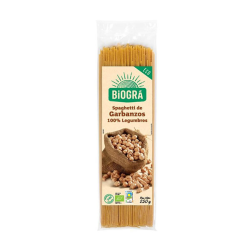 Spaghetti garbanzos biogra 250 g