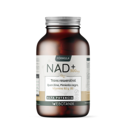 Nad + trans-resveratrol webotanix 60 capsulas