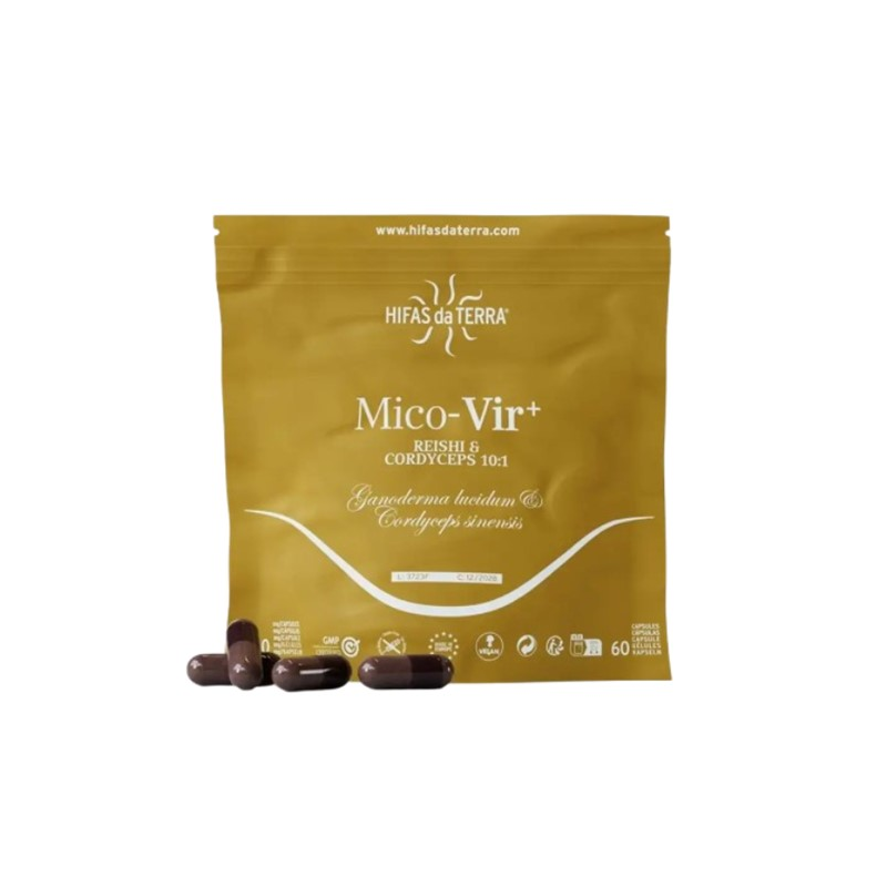 Mico-vir 60 capsulas doypack hifas da terra