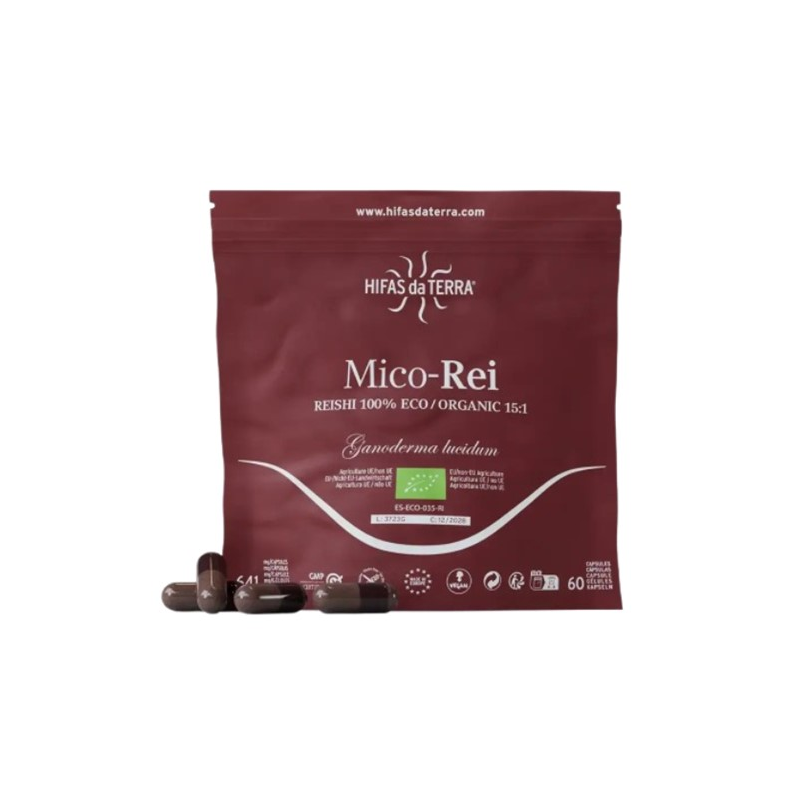 Mico-rei 60 capsulas doypack hifas da terra