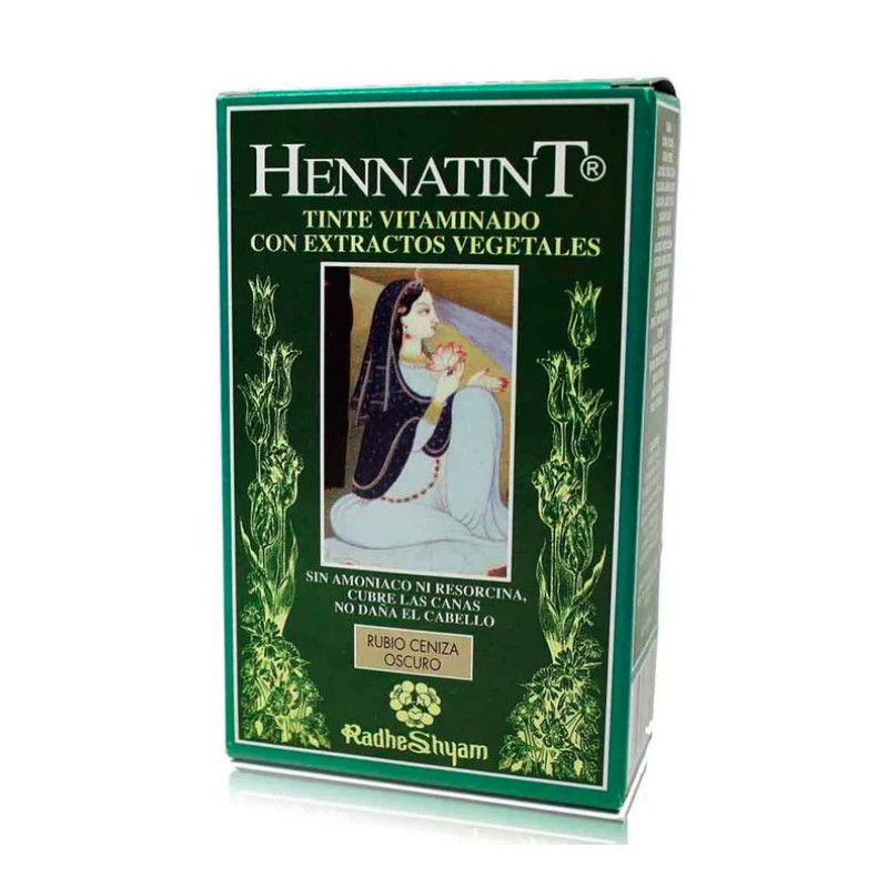 Hennatint rubio ceniza oscuro radhe shyam