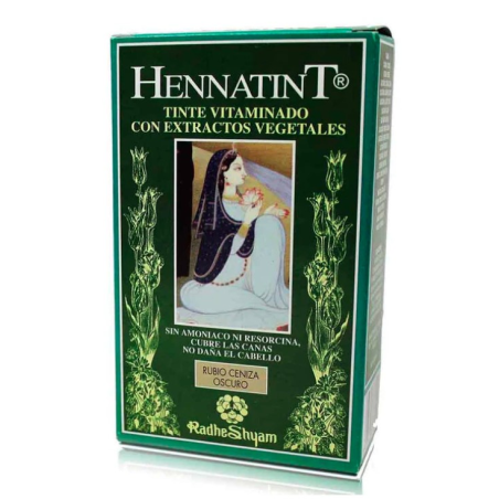 Hennatint rubio ceniza oscuro radhe shyam