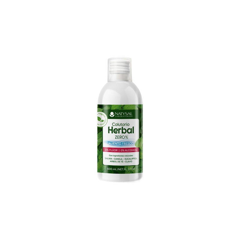 Colutorio herbal zero natysal 500 ml