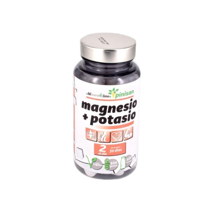 Magnesio+potasio 60comp nutra nature pinisan