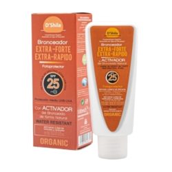 Bronceador extra forte rapido spf25  200ml dshila