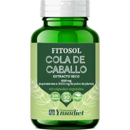 Fitosol cola de caballo 60 capsulas ynsadiet