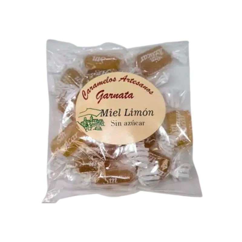 Caramelos miel limon sin azucar garnata 100 g