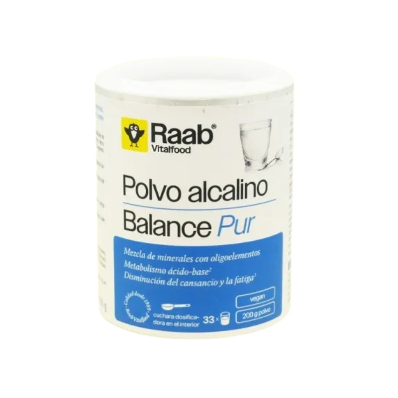 Polvo alcalino balance pur 200 g polvo raab