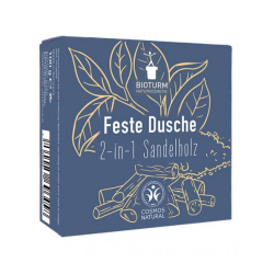Champu gel solido 2 en 1 sandalo bioturm