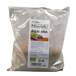 Harina algarroba bio 250g mandole