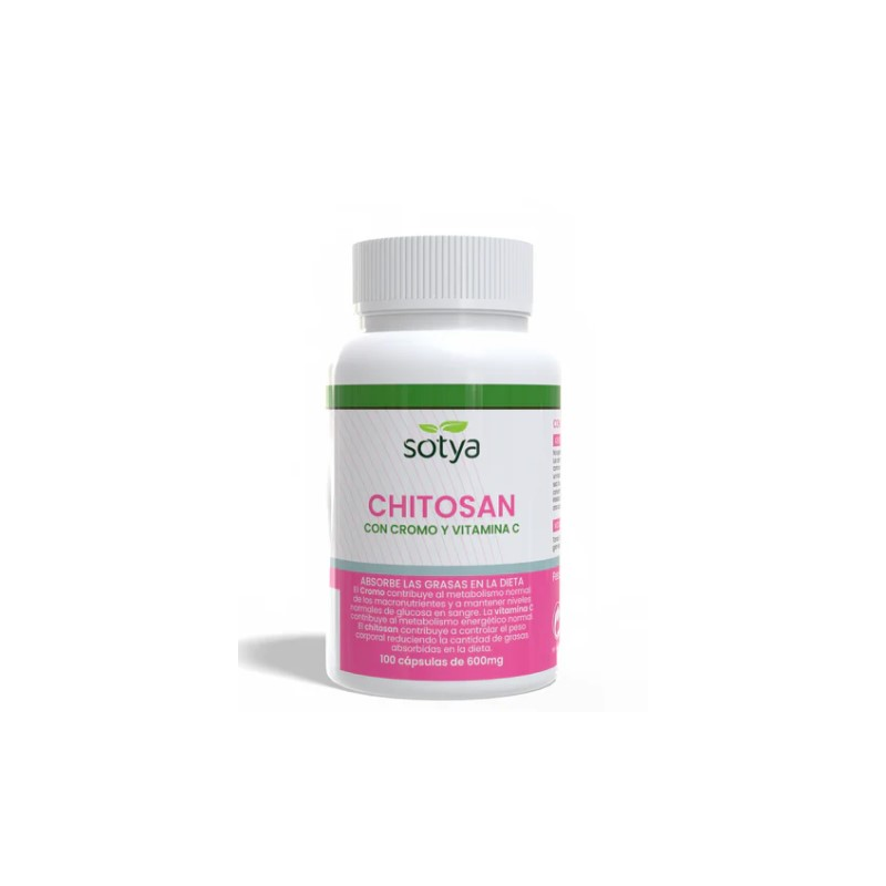 Chitosan con cromo vitamina c 100 cap sotya